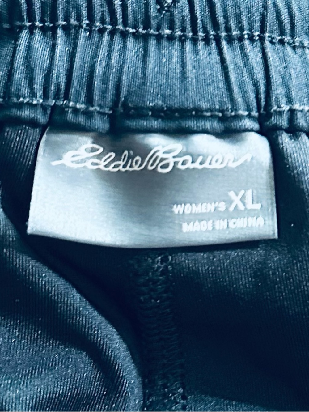 Eddie Bauer Pull-On XL Black Skort with Drawstring Waist - Picture 5 of 6